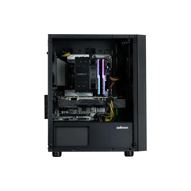 ZALMAN T3 PLUS 120mmファン 2基 標準搭載 Micro-ATX ミニタワー PC