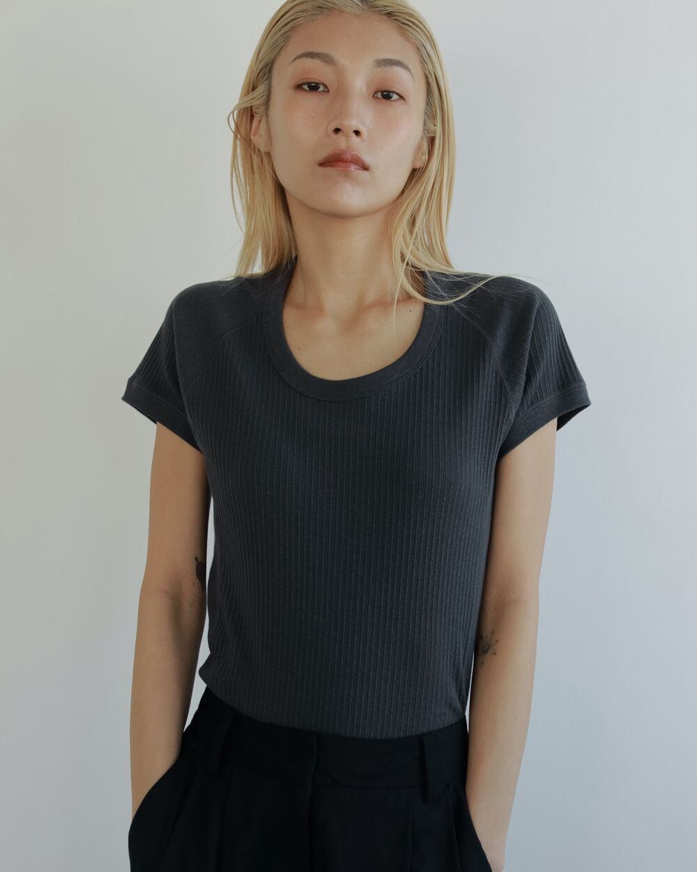 anuke Vintage Rib Tops anuke(アンヌーク) Vintage Rib Tops | サウスオレンジ|メンズ