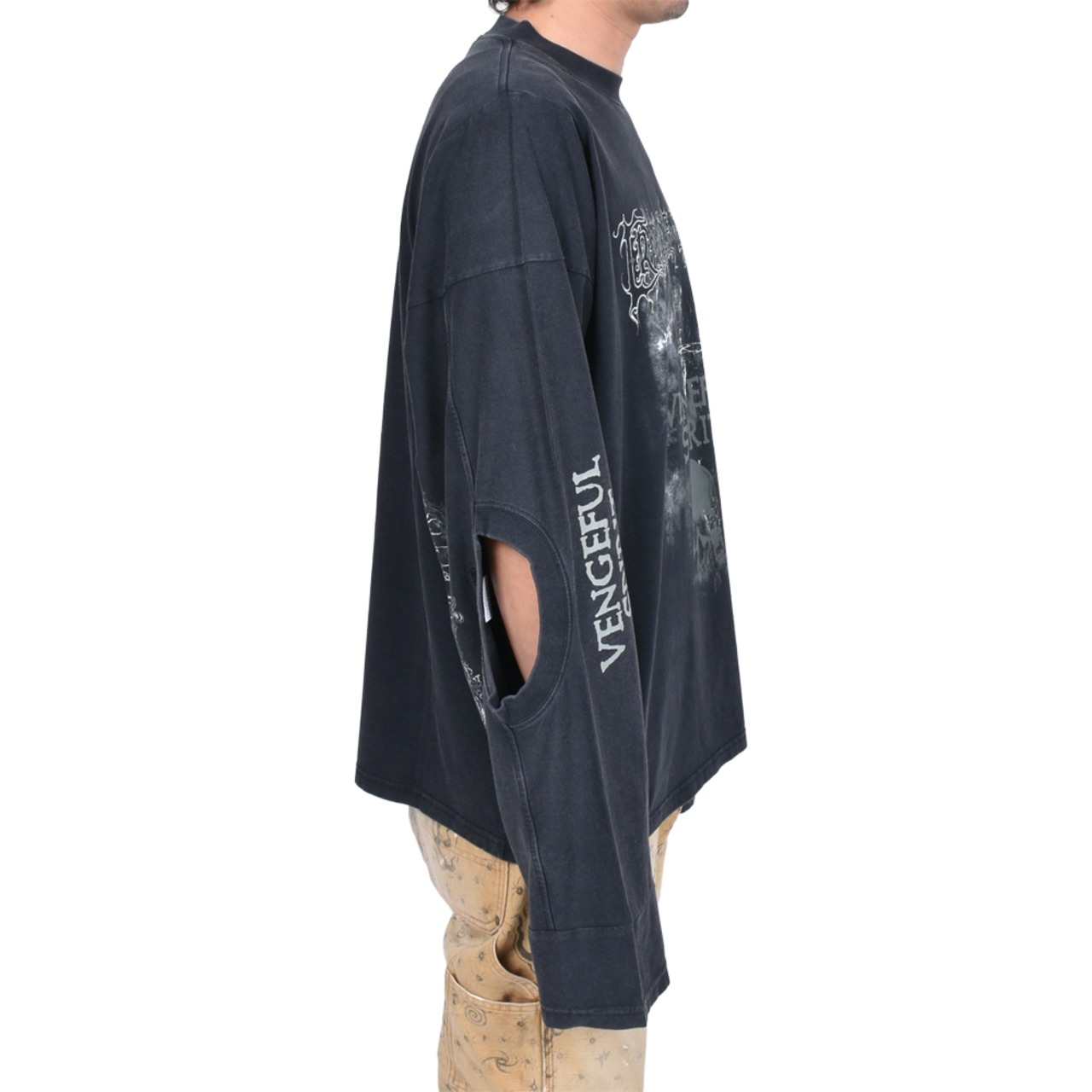 【VETEMENTS】COF SPIRIT CUT-UP T-SHIRT LONGSLEEVE - 2