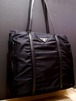 美品◆PRADA プラダ ナイロンｘレザー切替 ショルダー バッグ◆