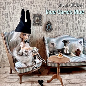 1/6 ドールチェア L【Bice Cameo Blue・ビーチェ カメオ ブルー】