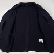 Captain's Brands キャプテンズブランズ ワッペン スウェット テーラードジャケット エルボーパッチ C/5 /ネイビー/ボートハウス/キャプテンサンタ