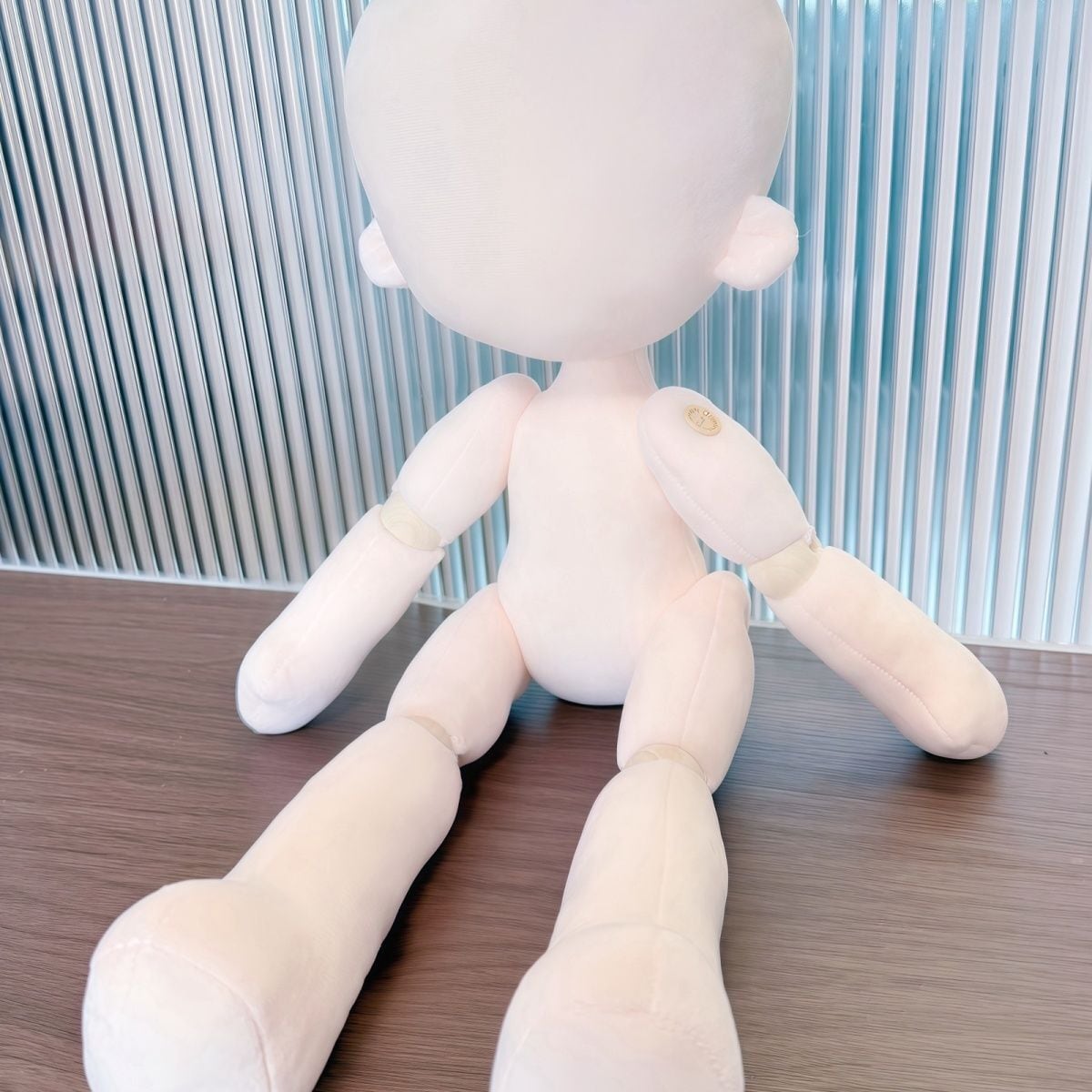 長い脚素体 sdsee はげボディ 50cm 着せ替えぬいぐるみ 無属性 座る