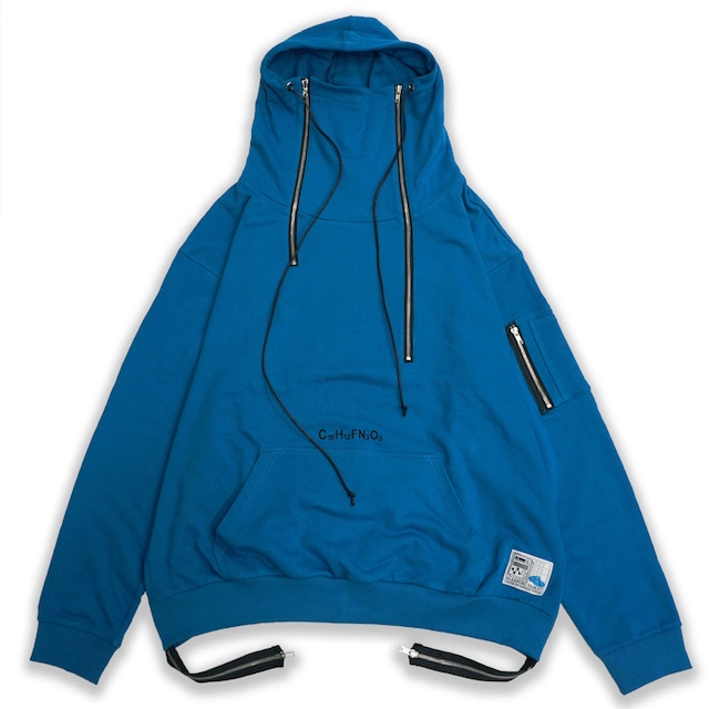 AVA [ DEFORMED HIGH NECK HOODIE ]