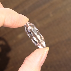 クリアクォーツ 水晶 / 六芒星 六角形 ヘキサグラム ヘキサゴン【mini】