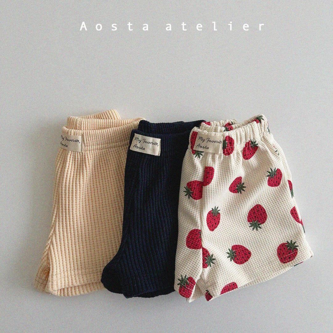 «sold out»«Aosta» スプリングショートパンツ 3colors