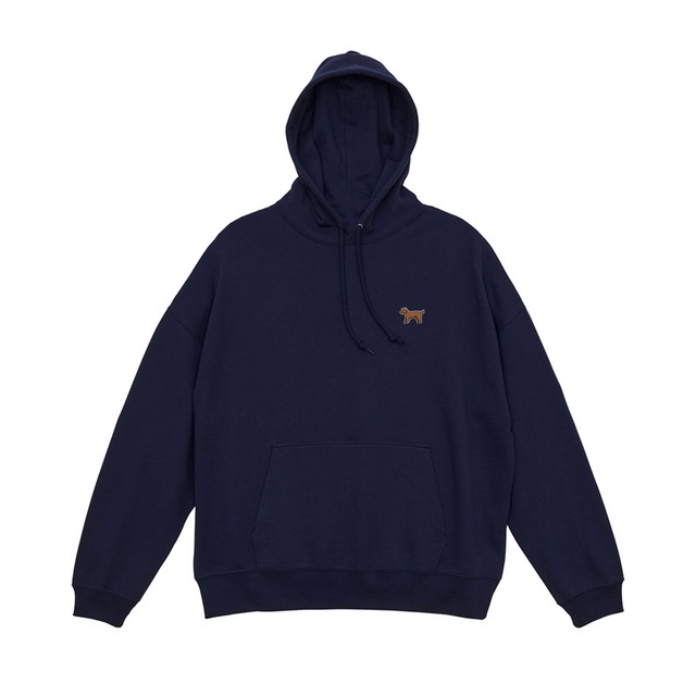 big silhouette parker navy：sideways logo
