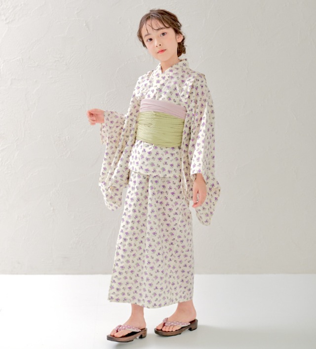YUKATA long dress〈Purple〉