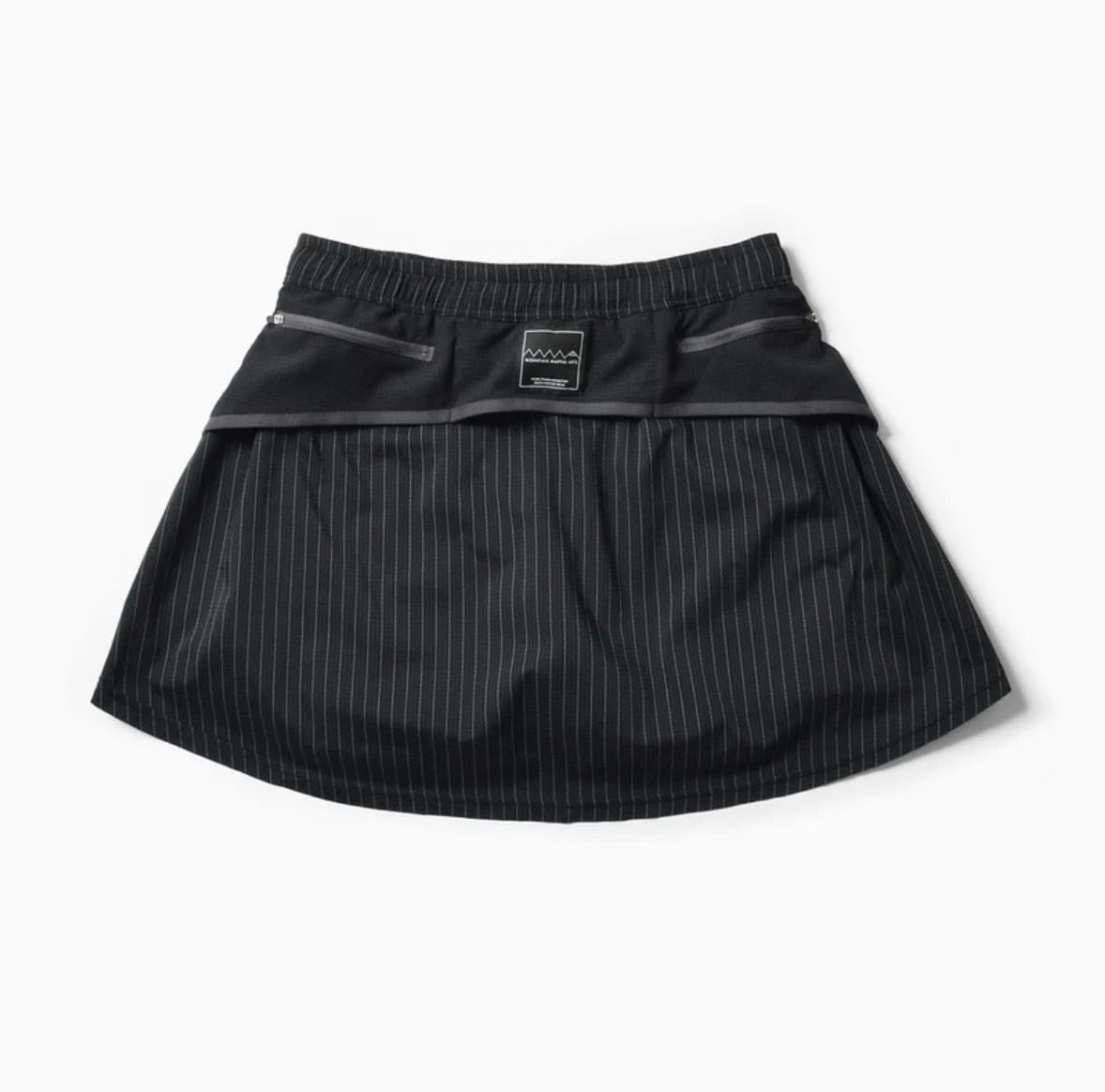 MMA(MOUNTAIN MARTIAL ATRTS) MMA Front Pleats Run Skirt (Black