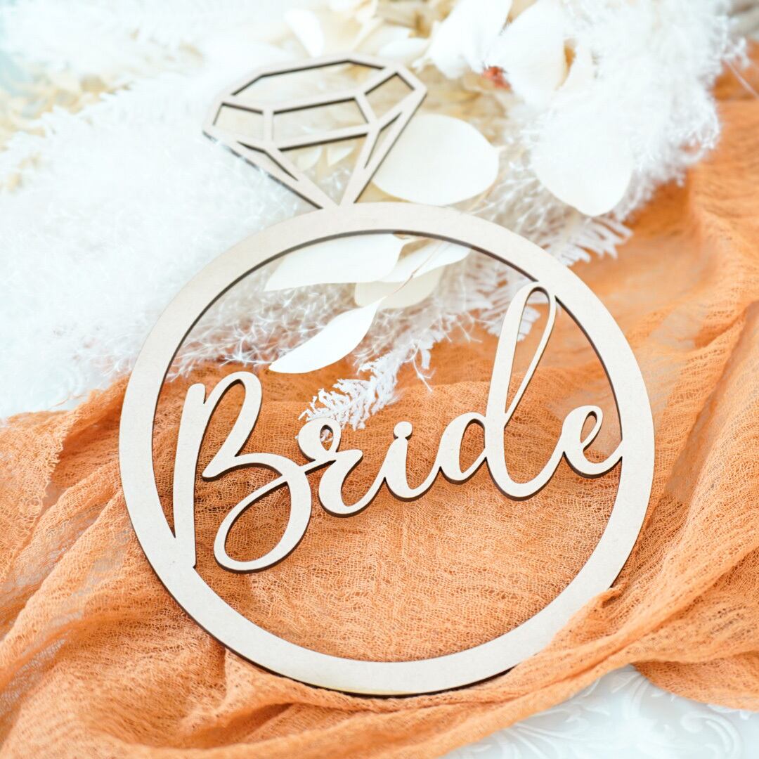 木製 / フォトプロップス Bride Groom［Q］ | AmmyMade