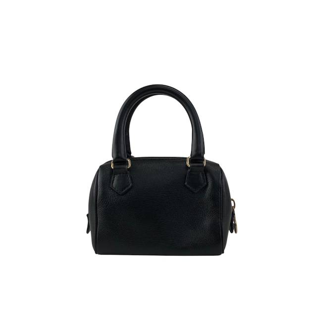 CELINE セリーヌ ショルダーバッグ ブラック レザー 2way ミニバッグ vintage ヴィンテージ オールド tdajcw