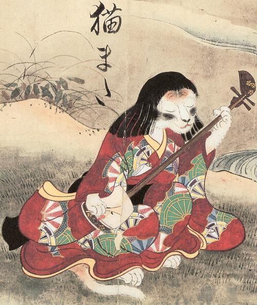受注制作｜妖怪ジュエリー 妖怪指輪 『 猫又 尾長 』 18金ホワイトゴールド*ダイヤモンド