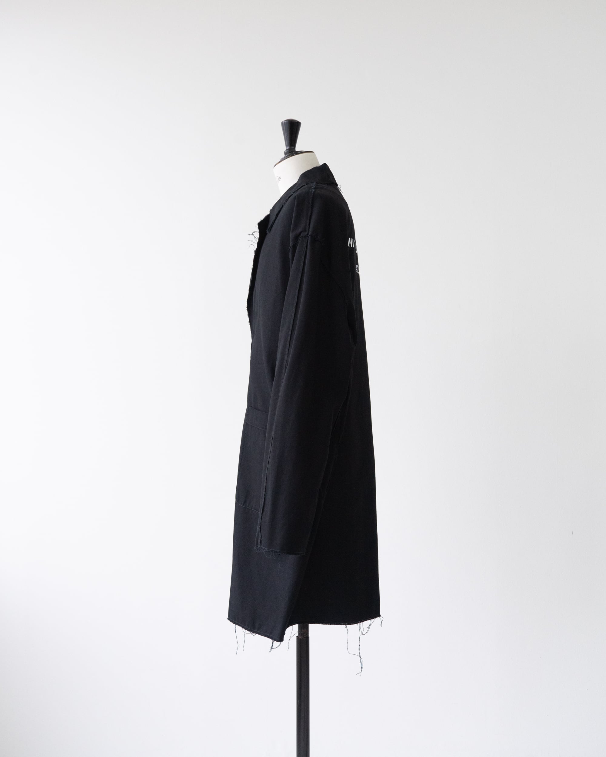 OFF-WHITE VIRGIL ABLOH コート OFF-WHITE by Virgil Abloh〉Cotton Chesterfield coat | restation-homme