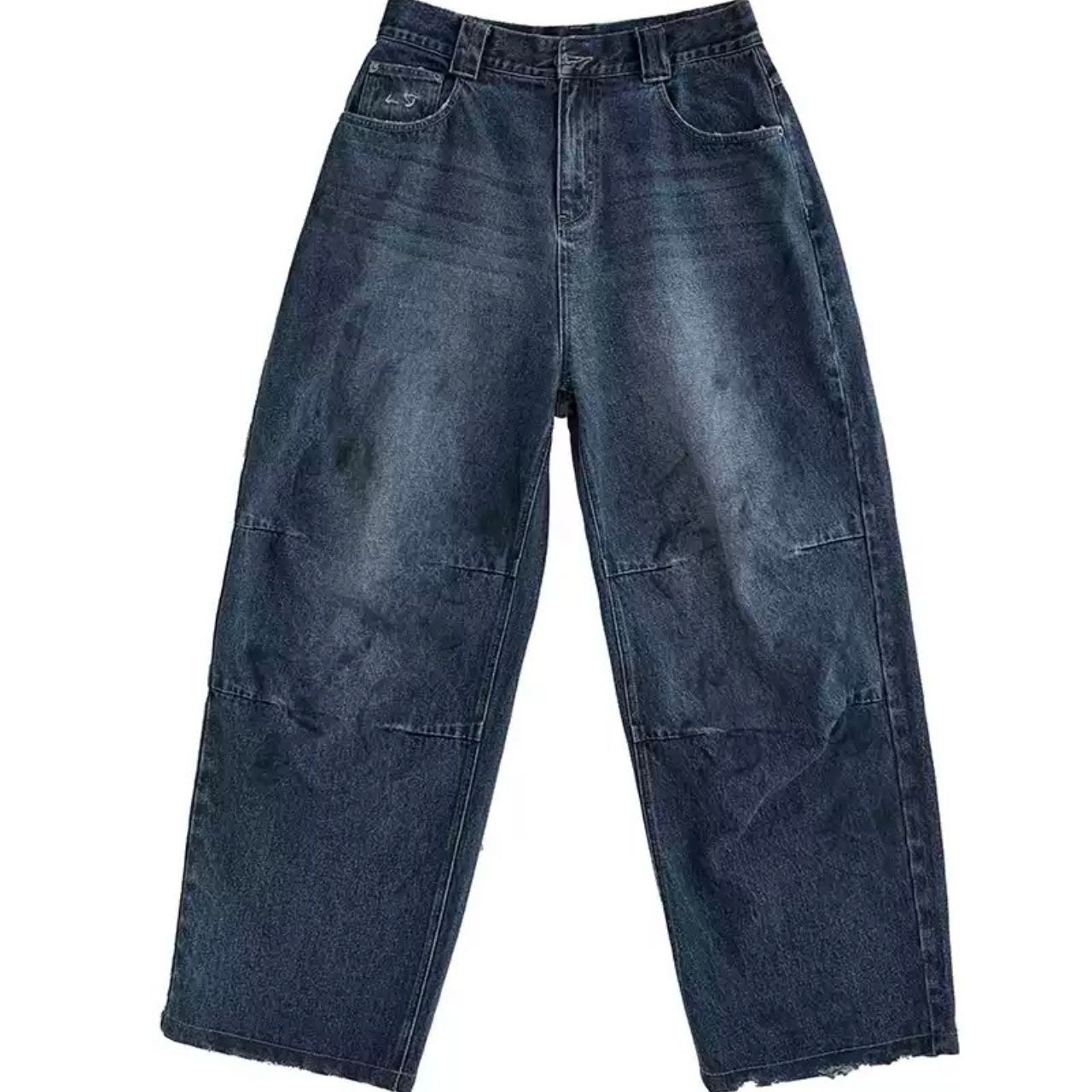 ダーティーダークブルーウォッシュドデニム　1061