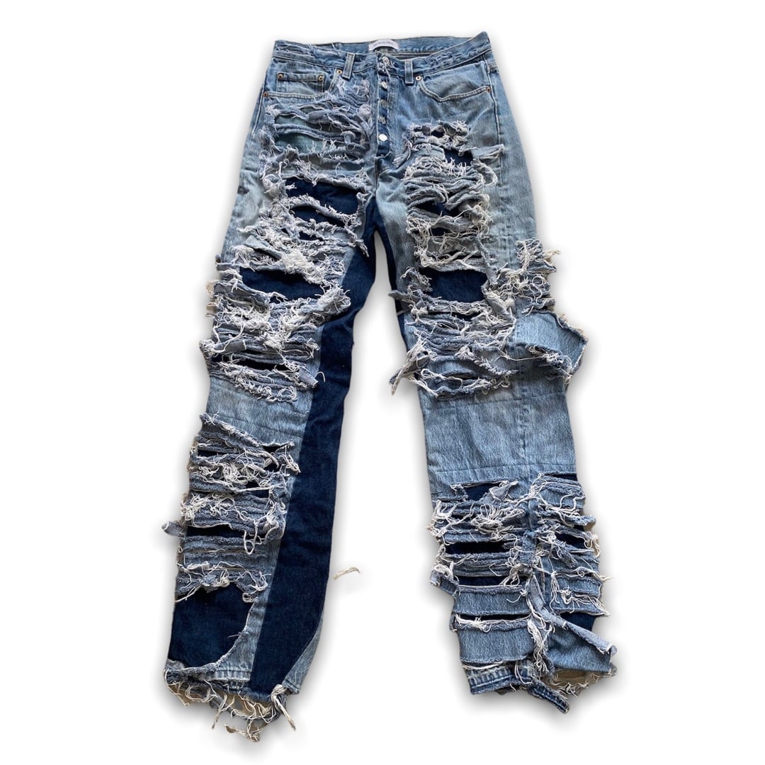 no mass prod デニムジャケット　完売品 no mass prod denim jacket size s - メルカリ