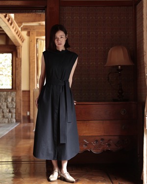 #BERTINA_ネイビー（受注生産）※付衿は別売り