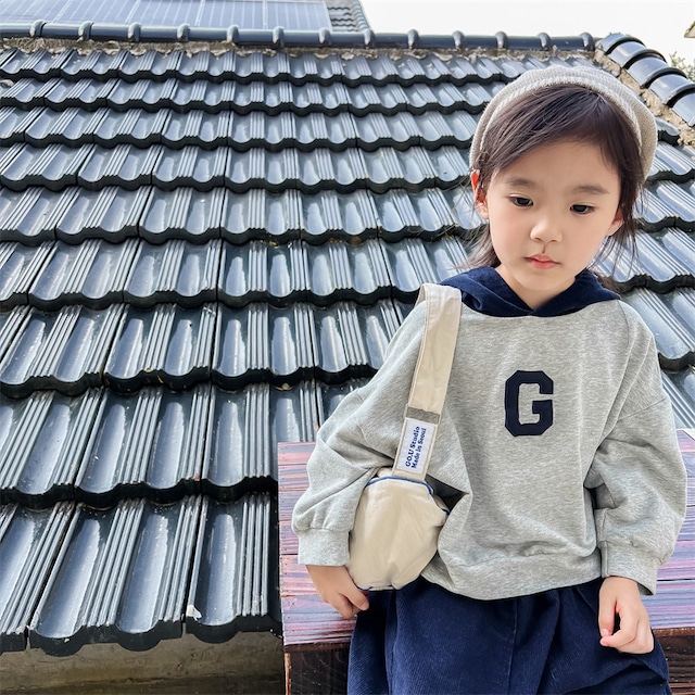 《取寄》 アルファベットフーディー （全２色） ADBB 韓国子供服