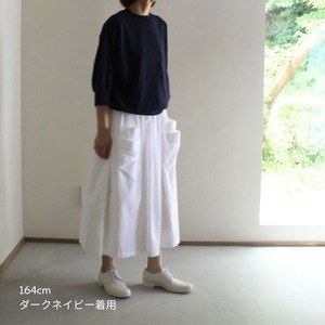 六分袖プルオーバー　homspun