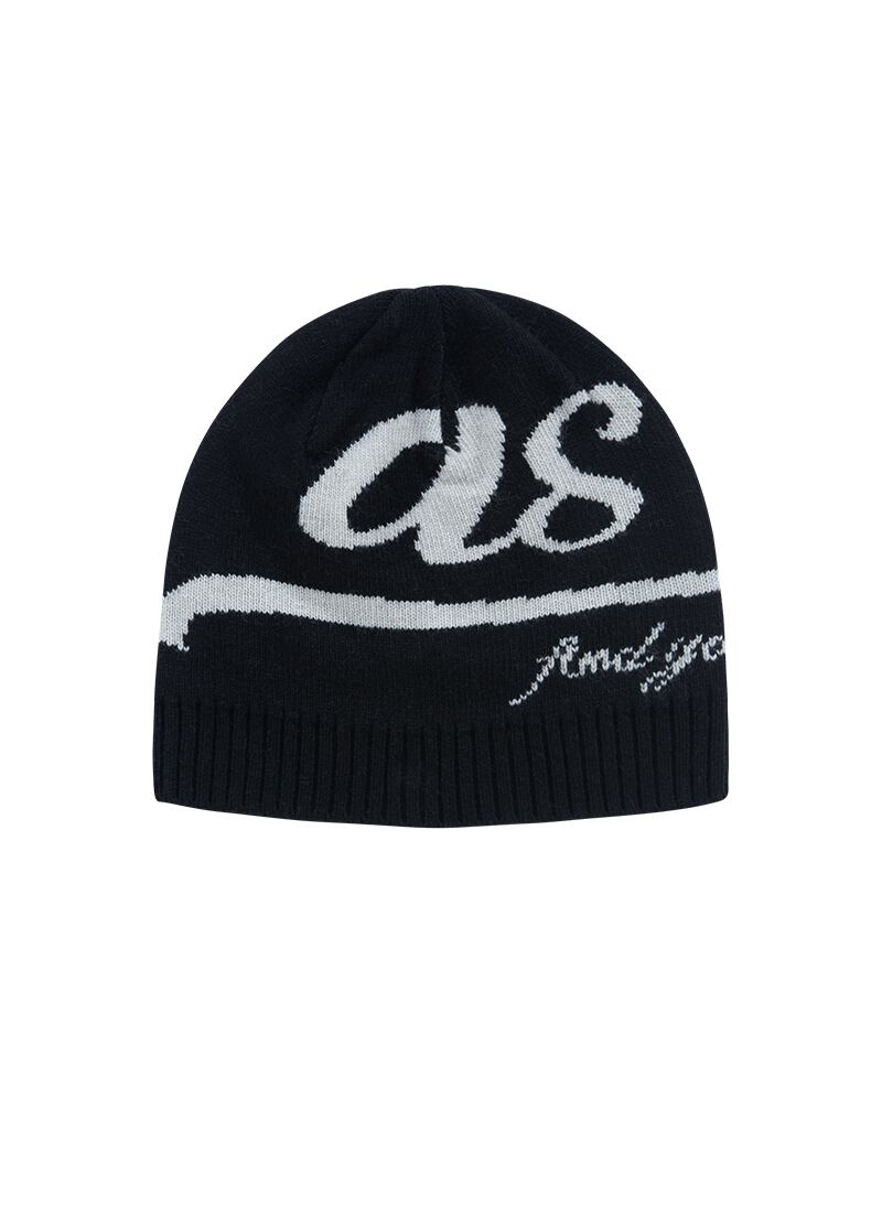 as\"on CHESHIRE BEANIE ビーニー ニット帽 アズオンason as