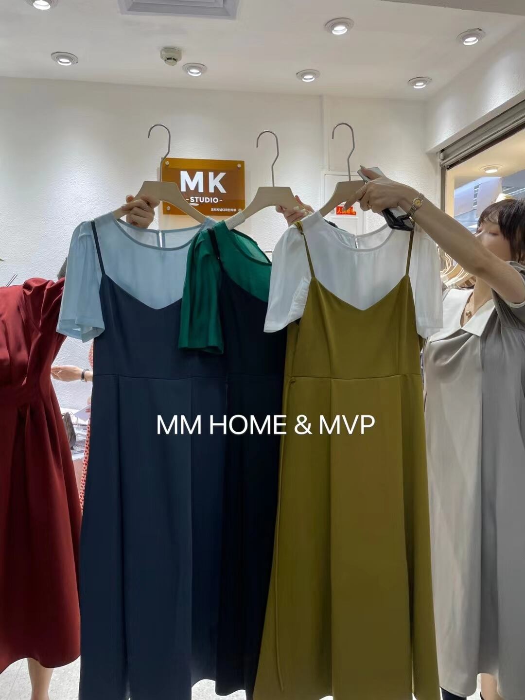 ブラウス・キャミワンピースセット　AJ42441-6609