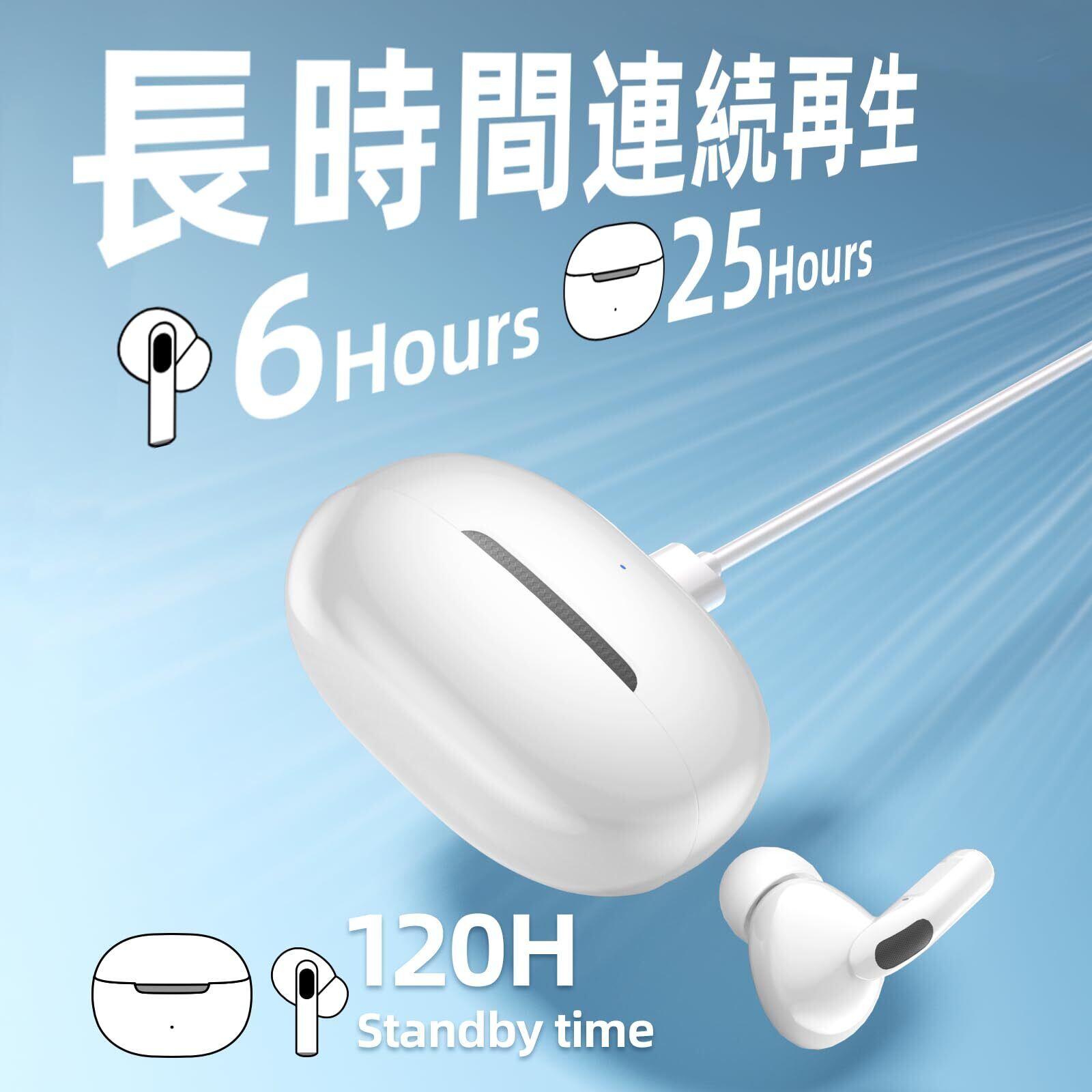 ワイヤレスイヤホン イヤホンbluetooth yjjc ブルートゥースイヤホン