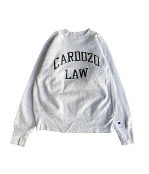 Vintage 80s L Champion reverse weave sweatshirt -CARDOZO LAW-