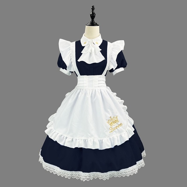 クラロリ メイド服｜ロング系メイドワンピース コンカフェ制服｜SEASONZ