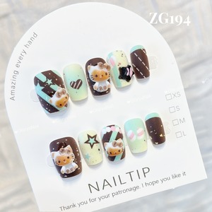 ZG194  ネイルチップ　サイズXS/S/M