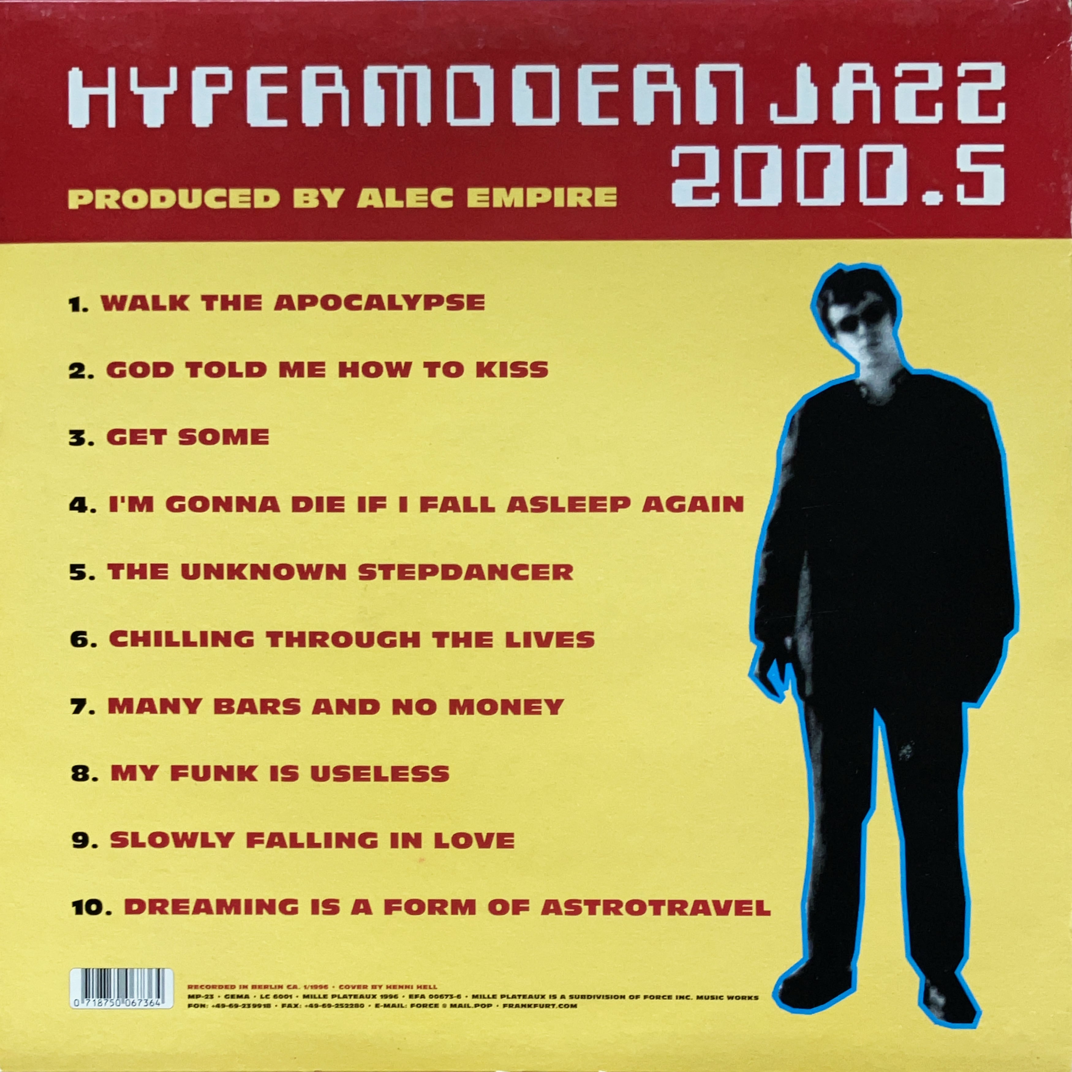 2LP】Alec Empire / Hypermodern Jazz 2000.5 (Mille Plateaux) (MP-23