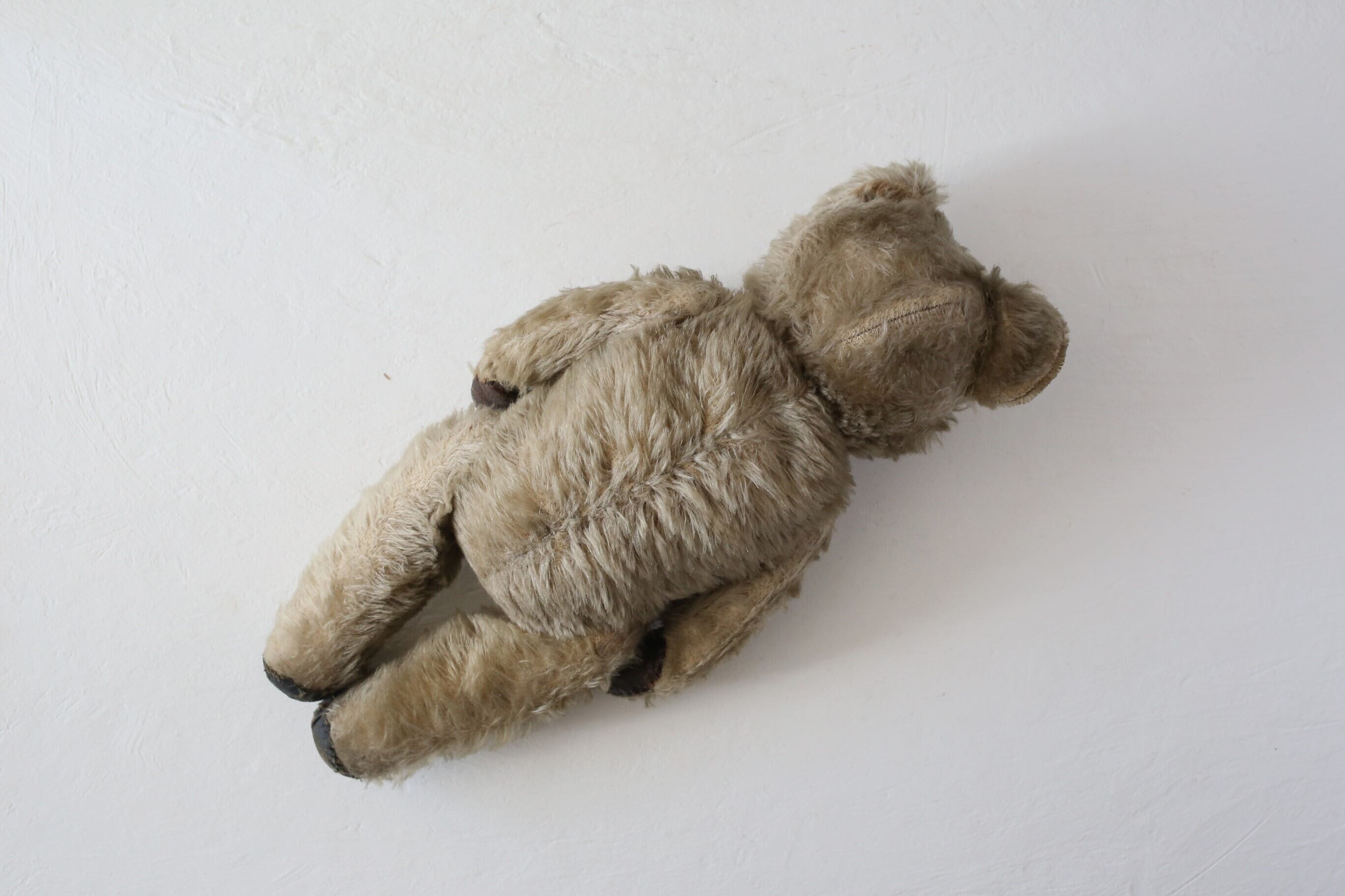 ドイツ アンティーク ヴィンテージ 哀愁を漂わせるテディベア 40cm N