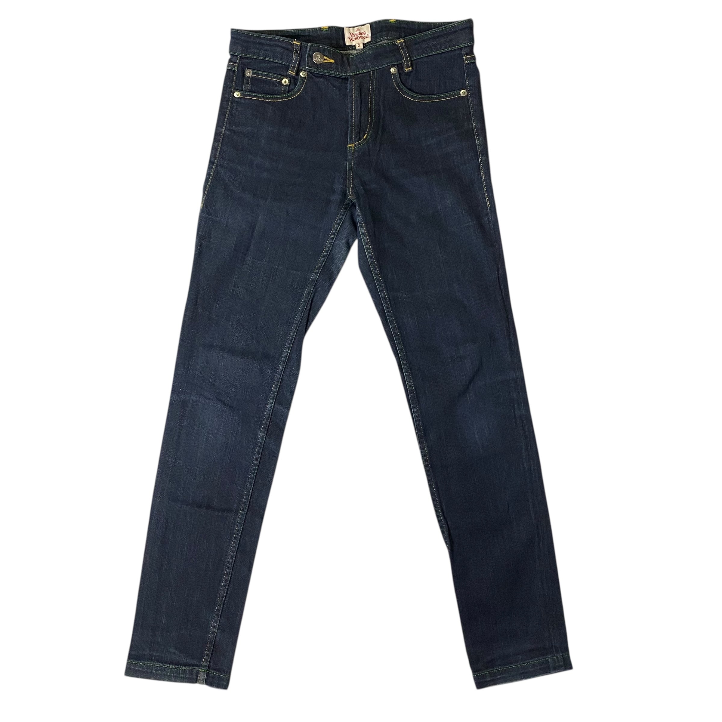 新品 vivienne westwood indigo denim pants Vivienne Westwood Indigo Denim Pants Size 2 / ヴィヴィアンウエスト