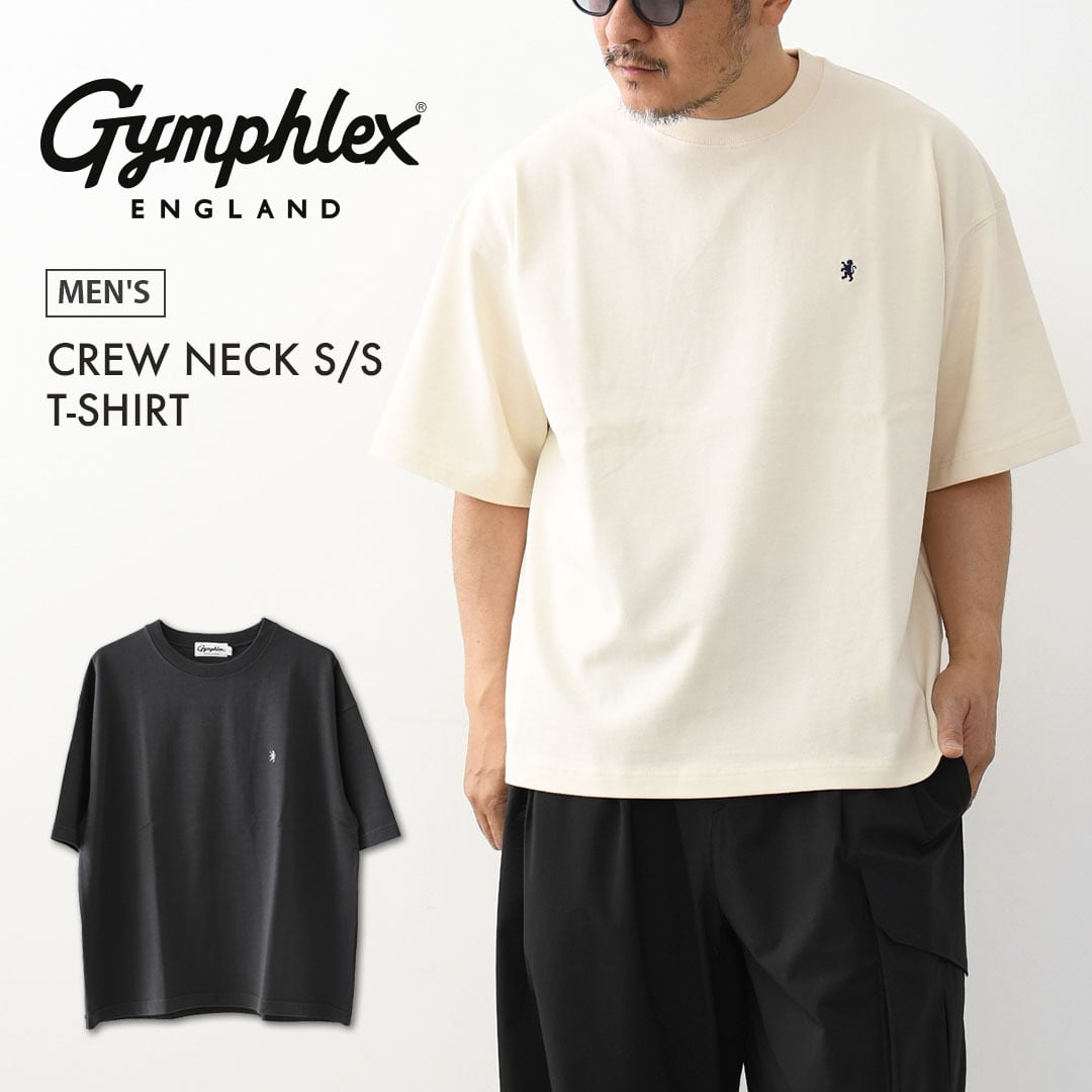 Gymphlex [ジムフレックス] CREW NECK S/S T-SHIRT [GY-C0441DDH