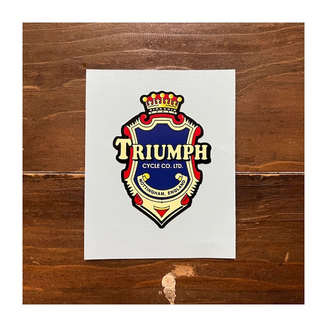 Triumph / Triumph Bicycle Headstock Sticker 66mm #193