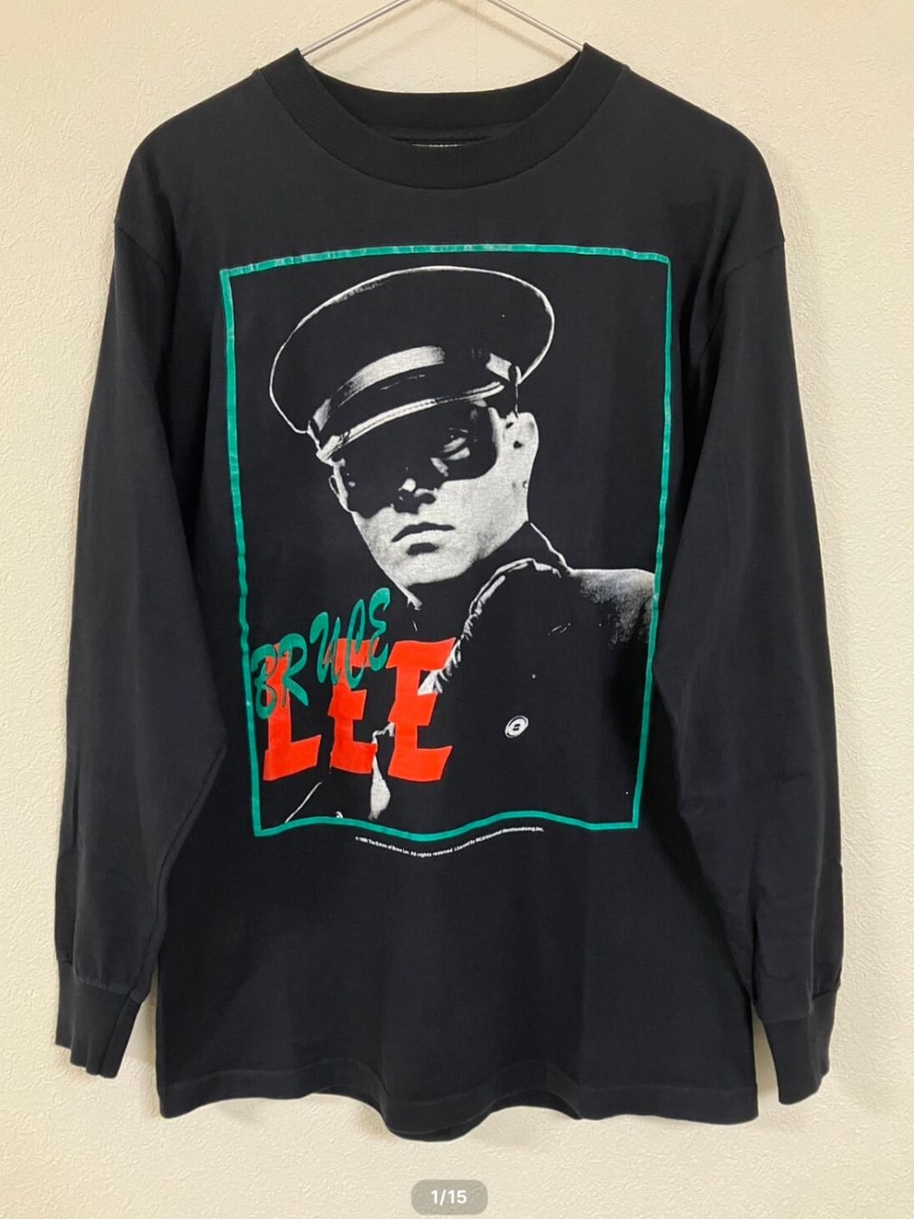 TVT58】90s MOSQUITHEAD モスキートヘッド 長袖Tシャツ ブラック