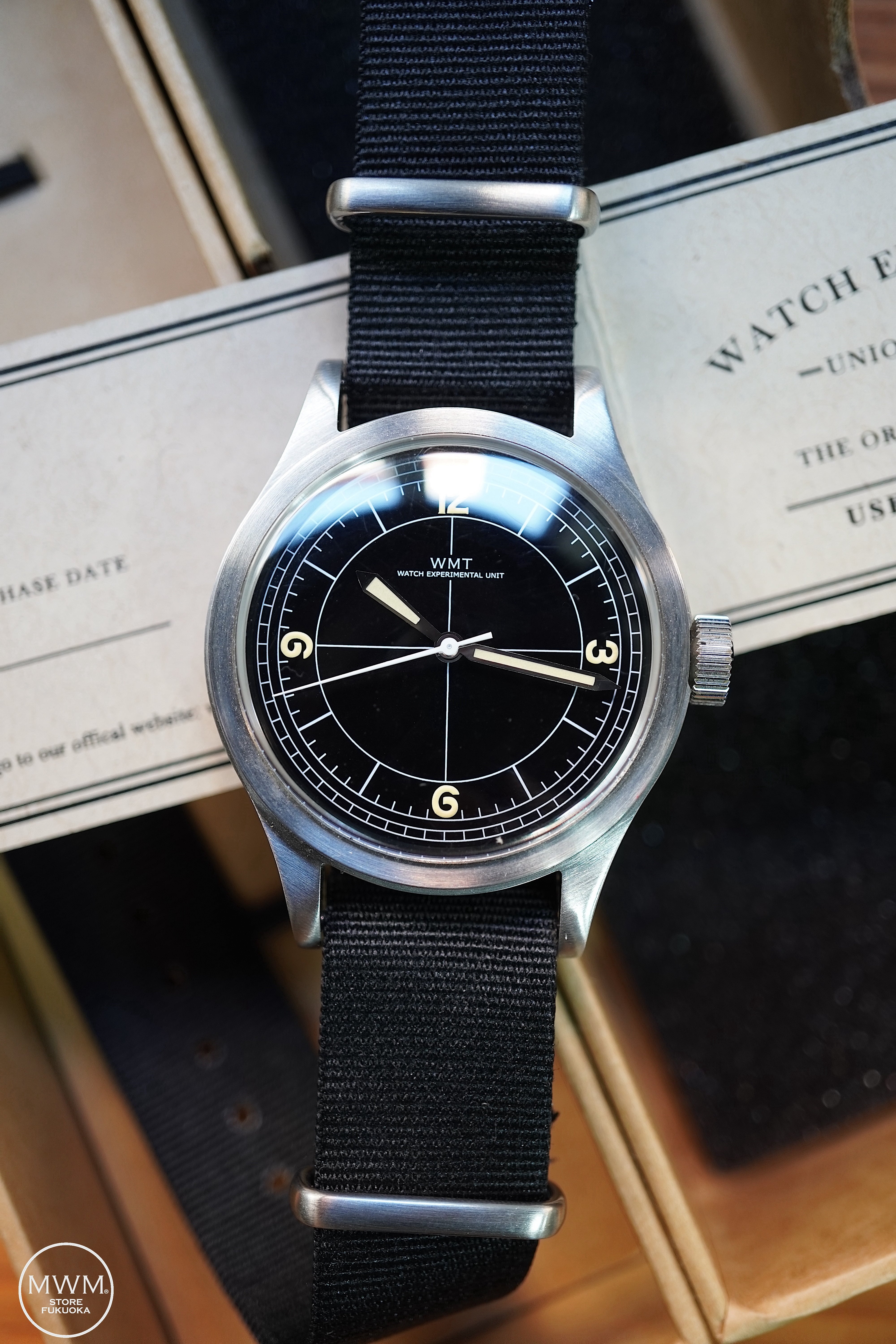 WMT B53-1A ERA Black Sector by MWM | MWM FUKUOKA (WMT WATCHES