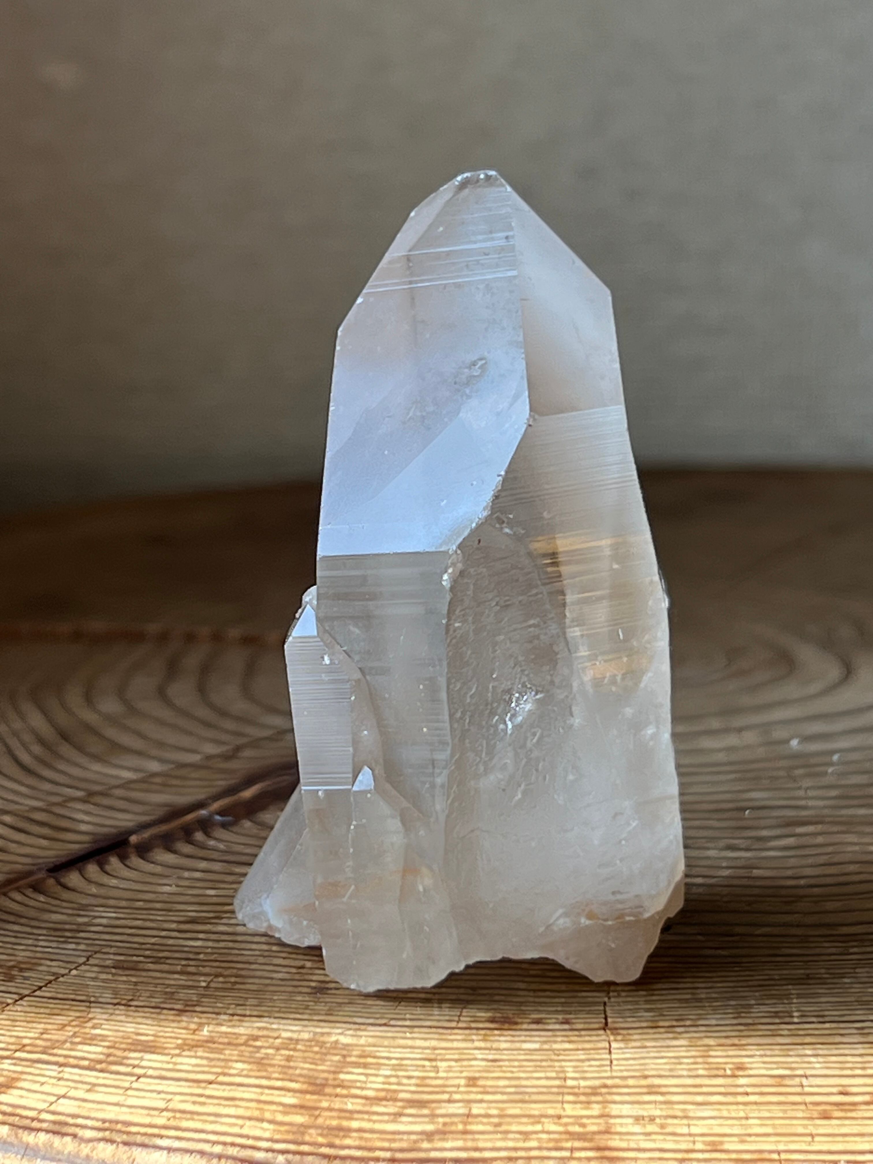 オレンジ色のビーム【レコードキーパー】【二つのイシス】女神降臨 タンジェリン レムリアンシード ブラジル セラ・ド・カブラル産 約123g