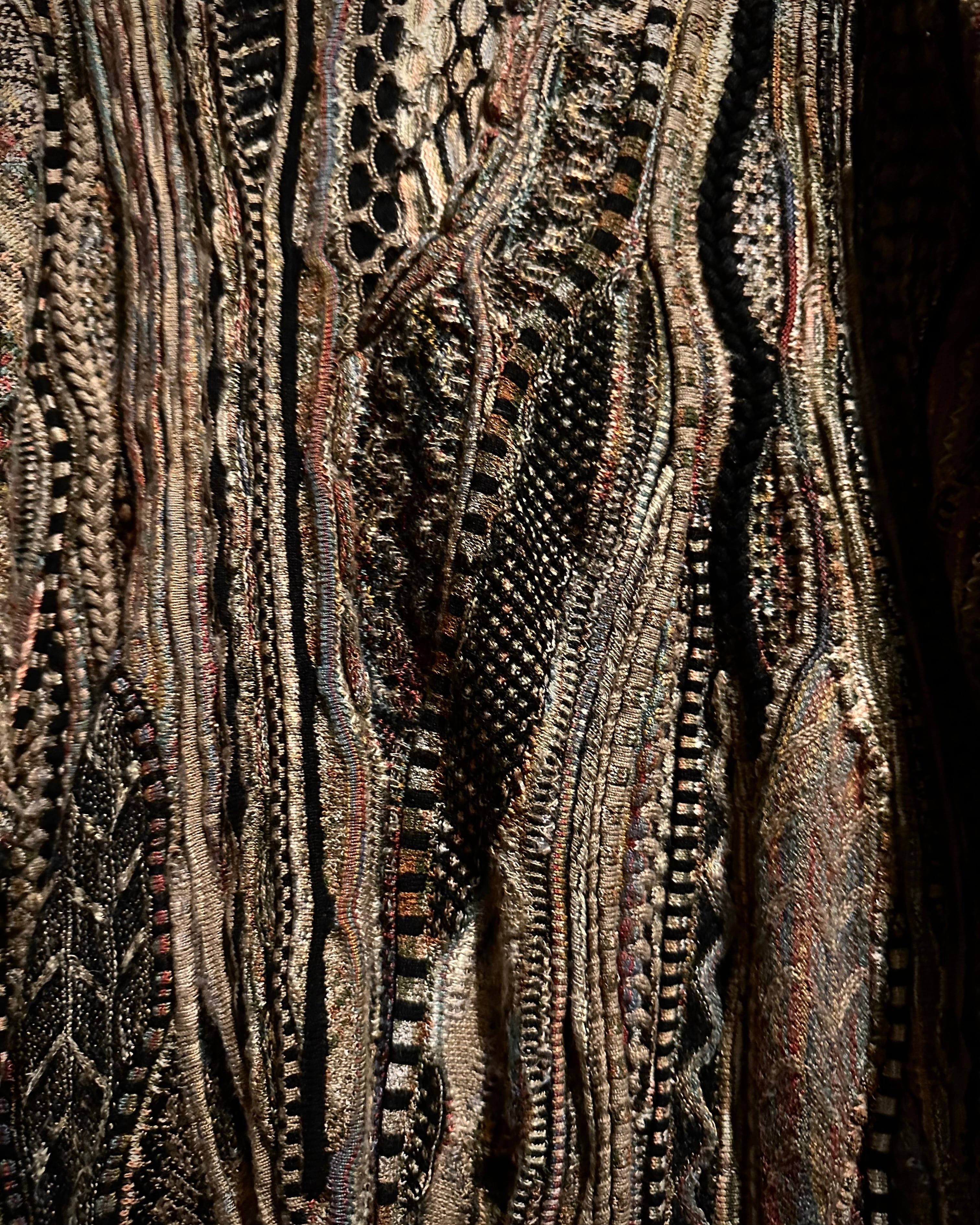 Caka act3】“TUNDRA” Multiple Color Vintage Loose 3D Knit | Caka