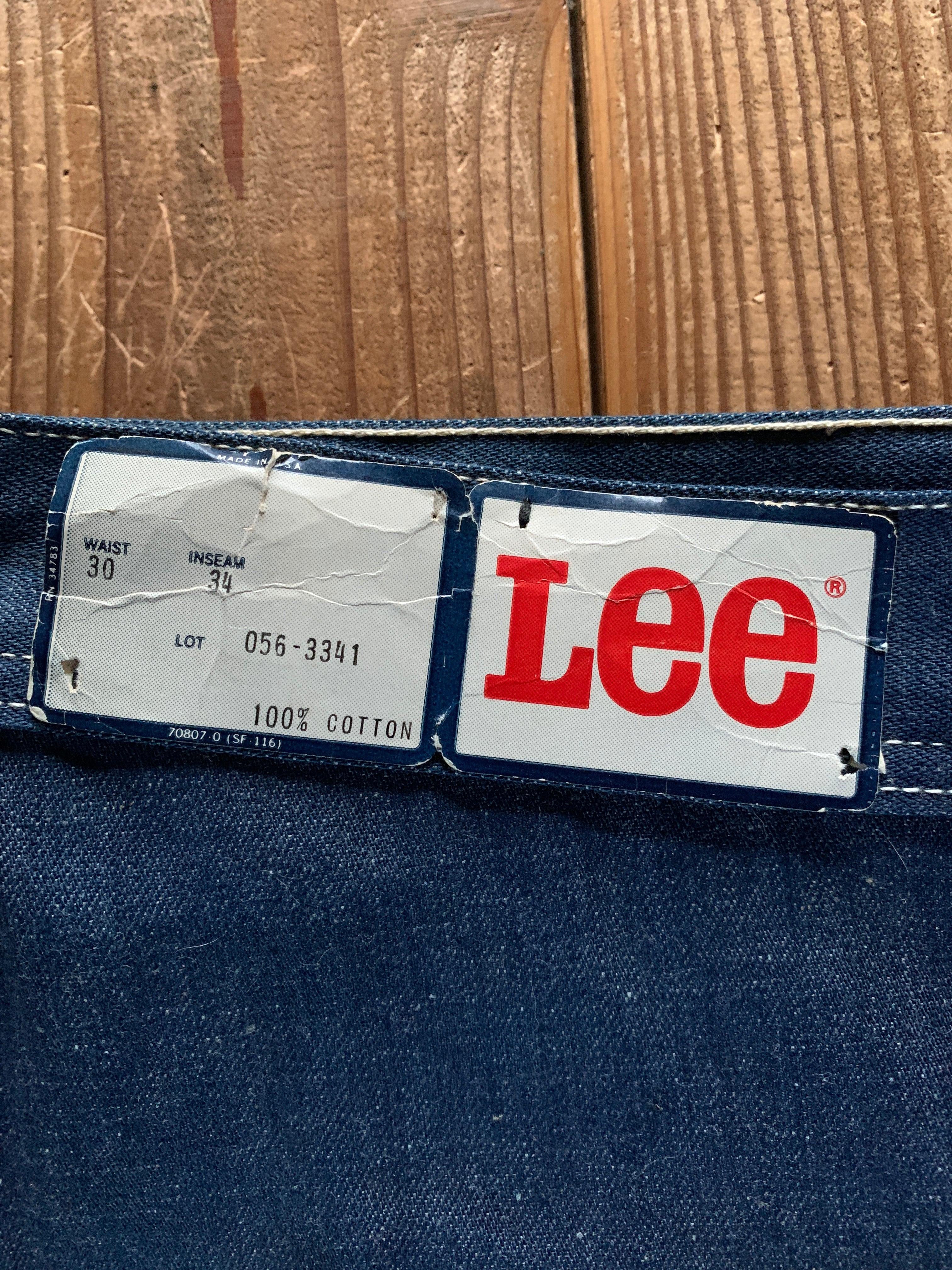 70's Lee BOSS OF THE ROAD 42TALON DEADSTOCK ペインターパンツ 表記(30x34)