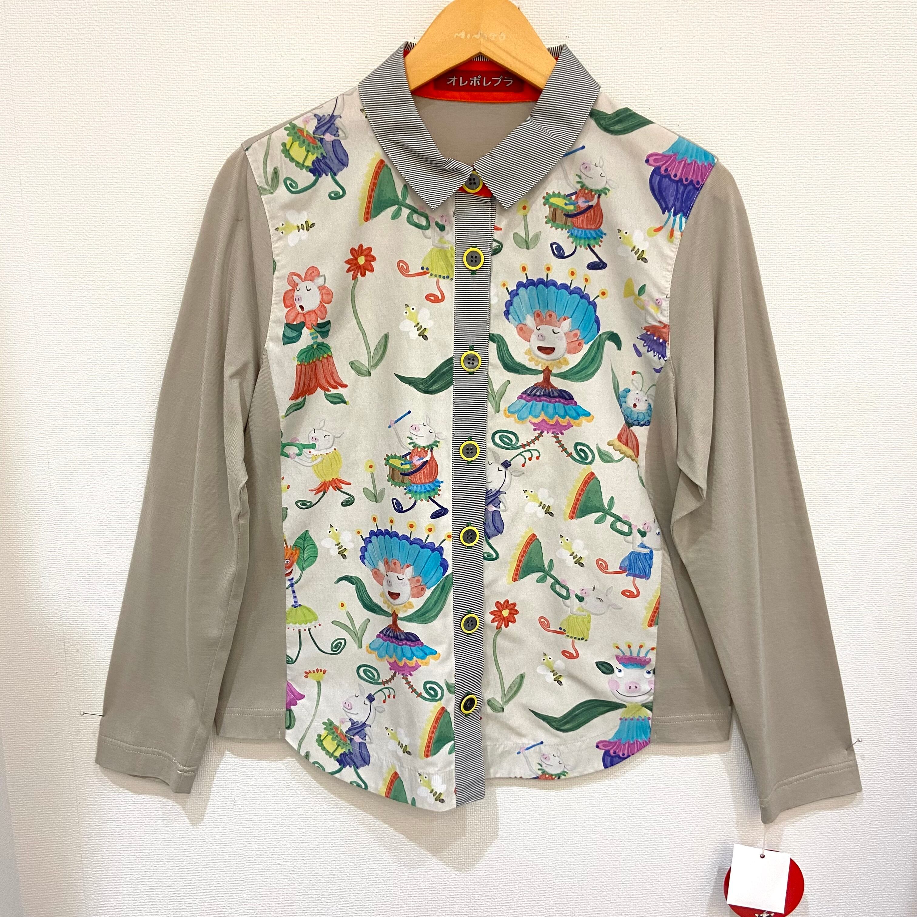 オレボレブラ プリントシャツブラウス A-746 | boutique minato