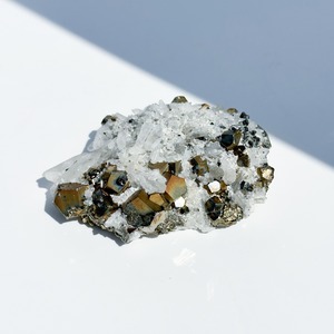 クリアクオーツwithパイライト 原石15◇Clear Quartz with Pyrite◇天然石・鉱物・パワーストーン