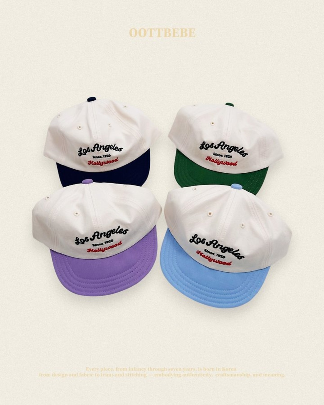 [oottbebe] Hollywood ball cap / [오뜨베베] 할리우드볼캡