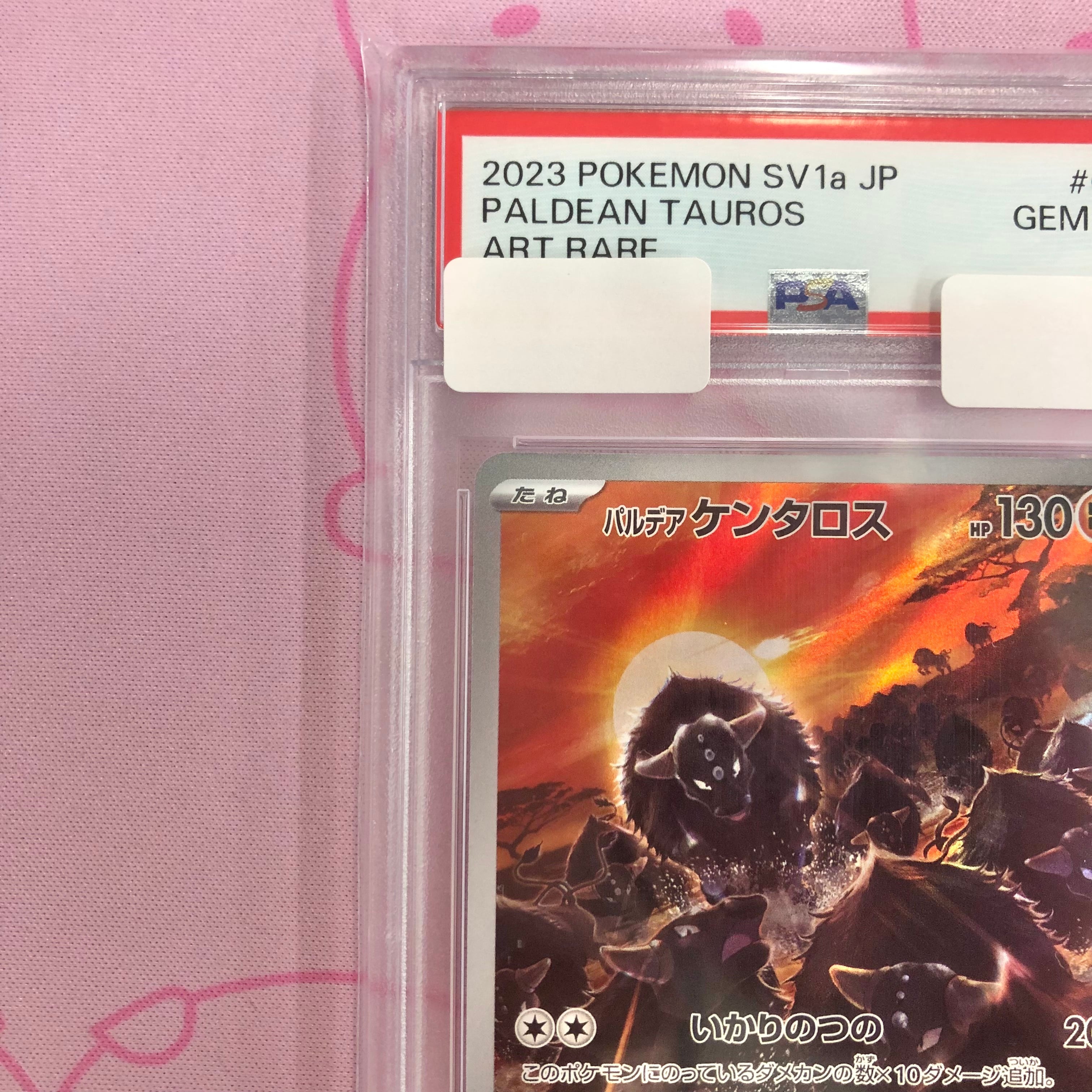 パルデアケンタロス PSA10 AR アートレア sv1a 084⁄073 パルデア パル