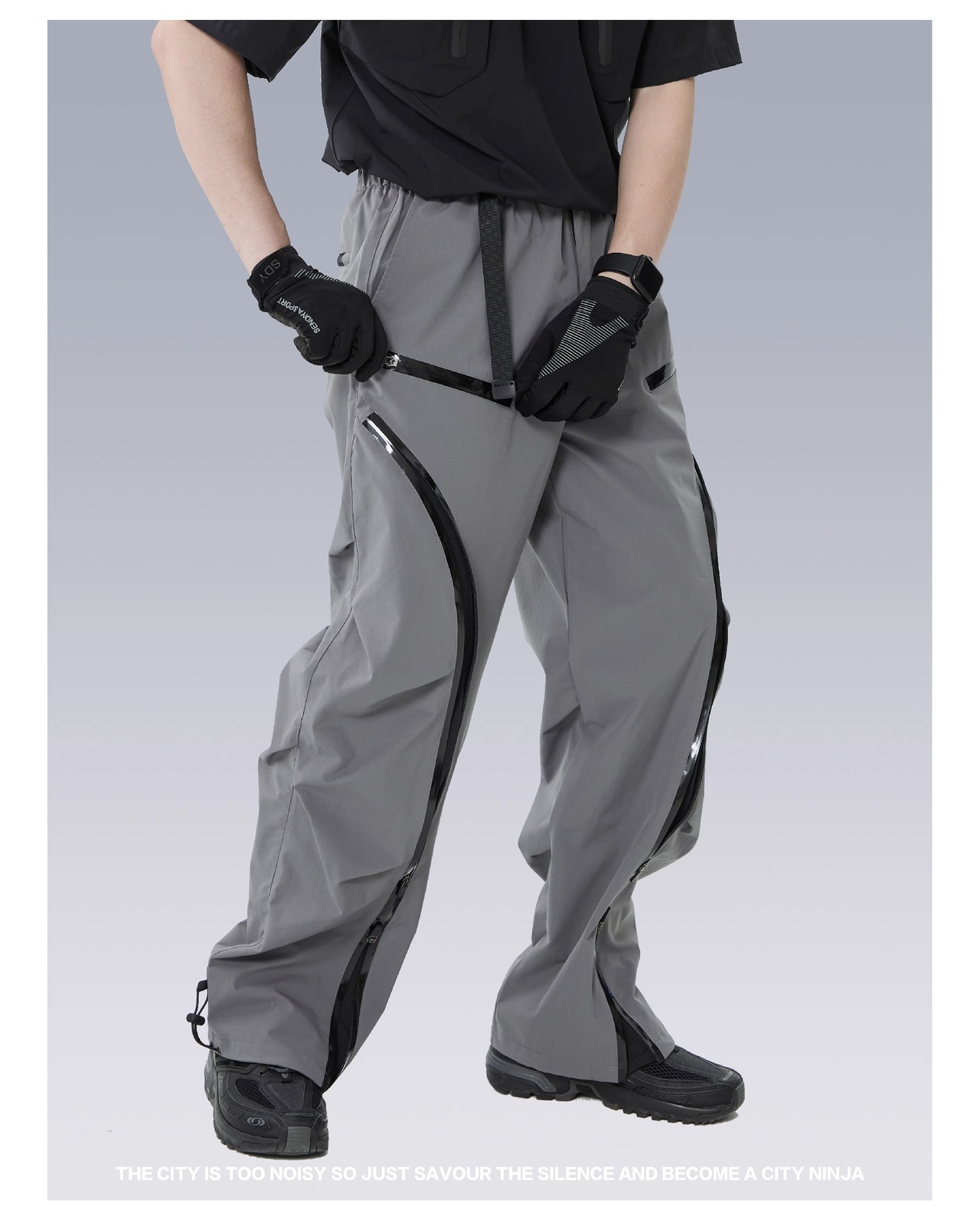 SILENSTORM 防水ロングジップストレートパンツver.2