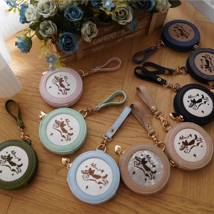 サブカル 服 地雷系 通販morning glory コイン型バッグ マスコット ロリータ服