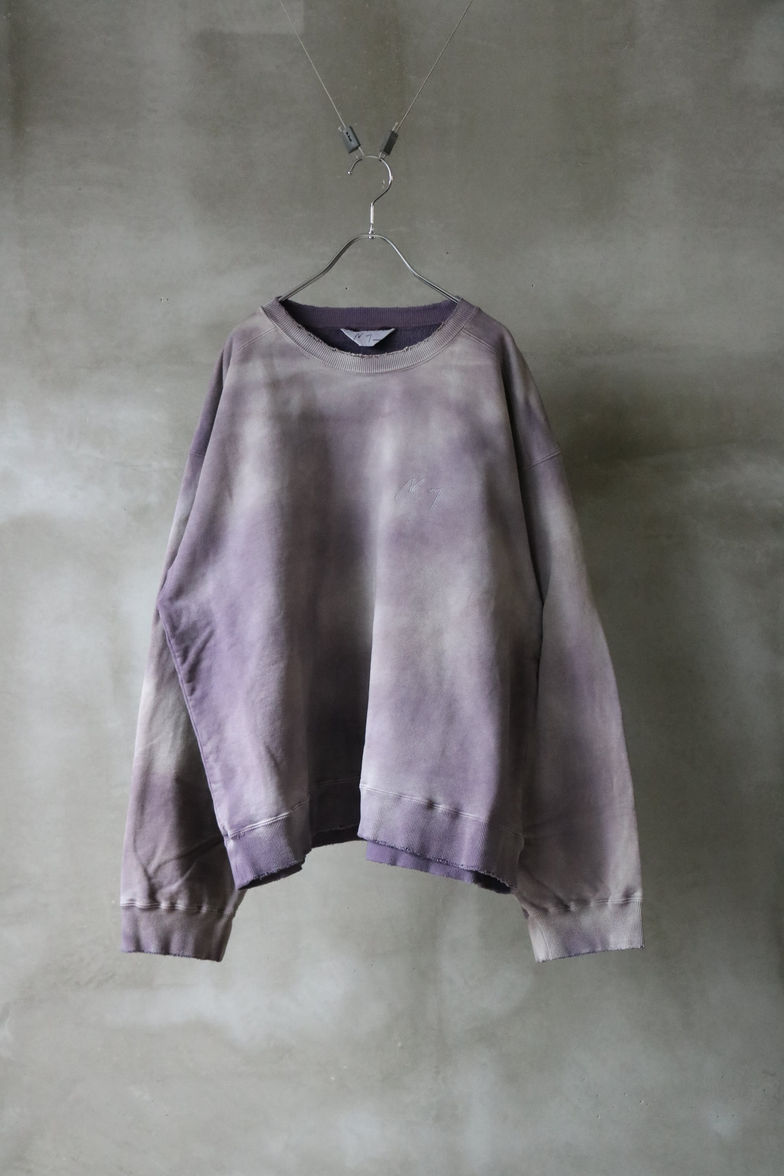 Ancellm / UNEVENNESS SWEAT SHIRT / ANC-CT87-C / アンセルム アン 