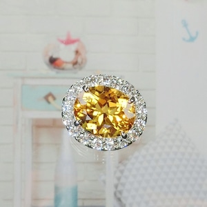 Éveil d’Or【再入荷】非加熱ゴールデンイエローベリル3WAY帯留めペンダント。