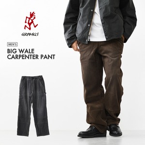 Gramicci [グラミチ] BIG WALE CARPENTER PANT [G6FM-053] ビッグ ウェイル カーペンター パンツ・MEN'S [2026AW]