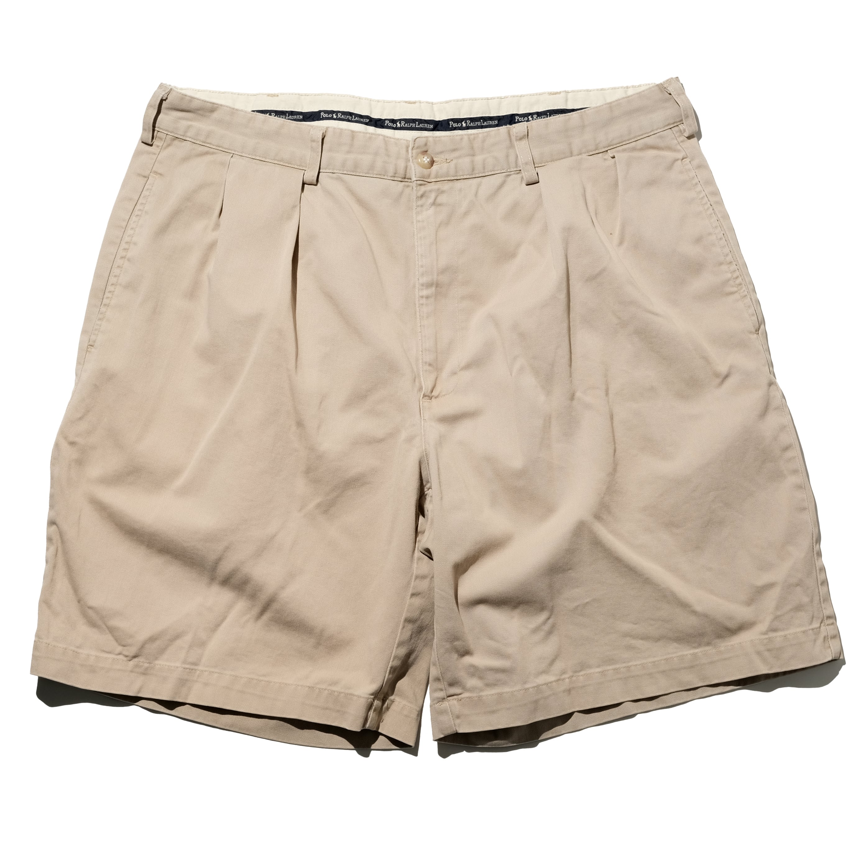 90's Polo by Ralph Lauren 2 tuck chino shorts 