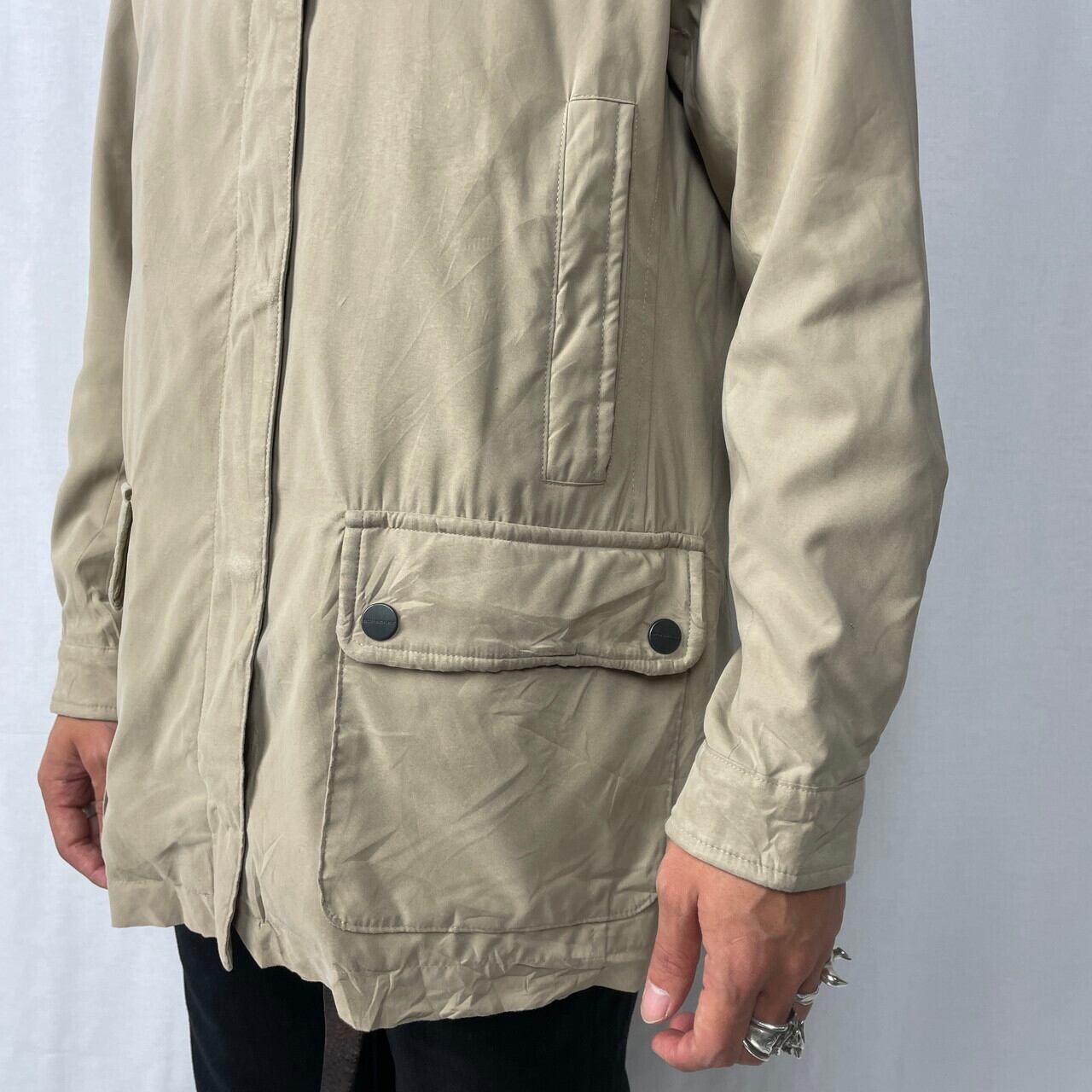 BURBERRY LONDON バーバリー ピーチスキン カバーオール ハンティング
