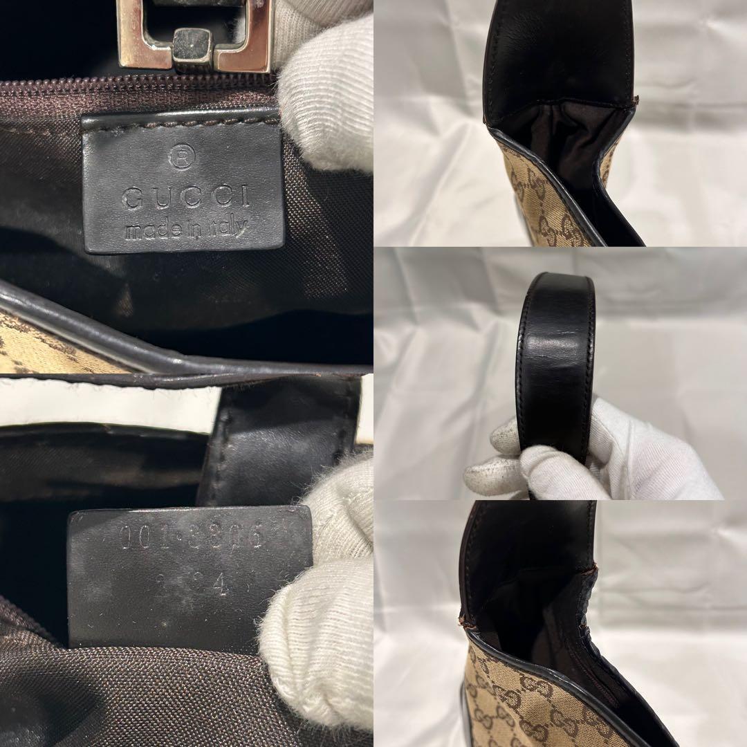 GUCCI グッチ ジャッキー ワンショルダー バッグ シェリーライン GG 柄